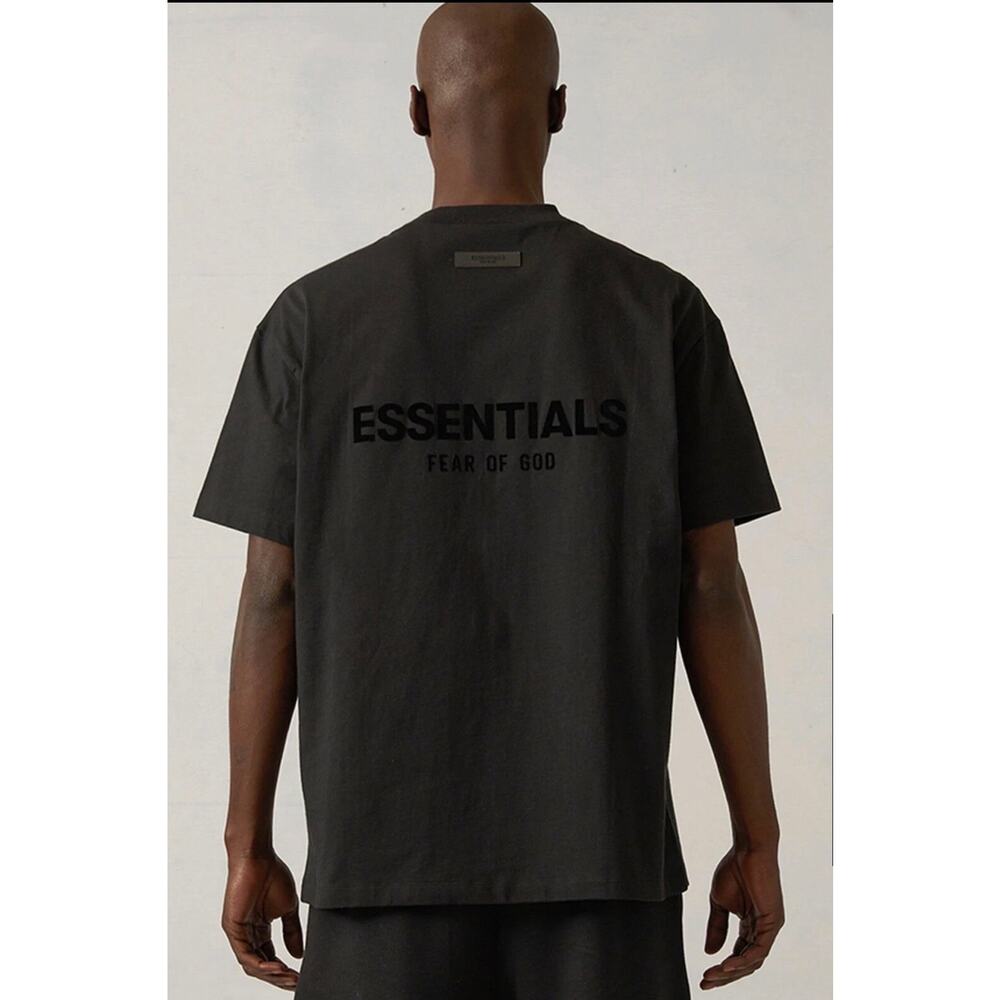 Fear of God Essentials Limo Black Short Sleeve T-Shirt XL